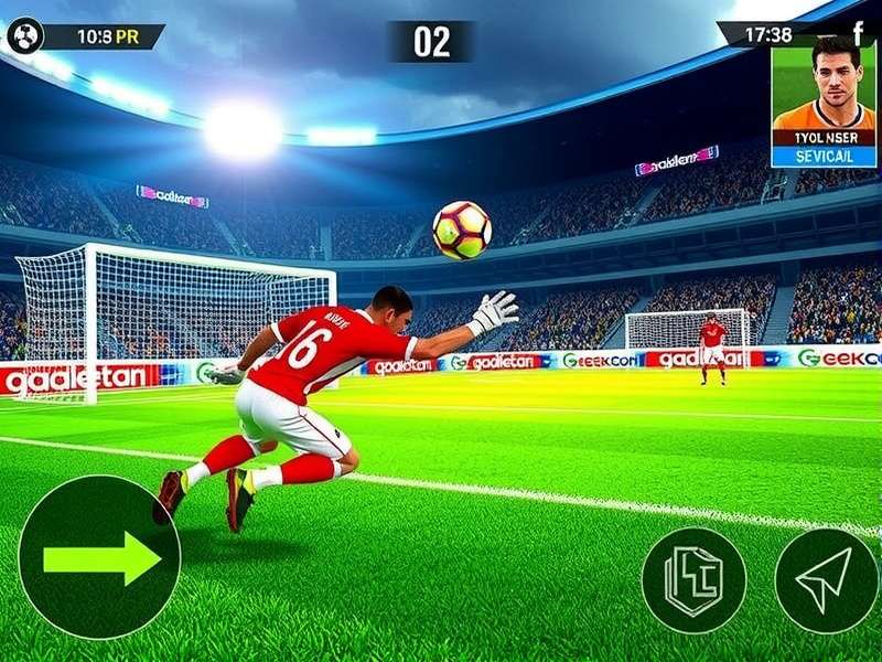 Top Goalkeeper Gameplay Screenshot